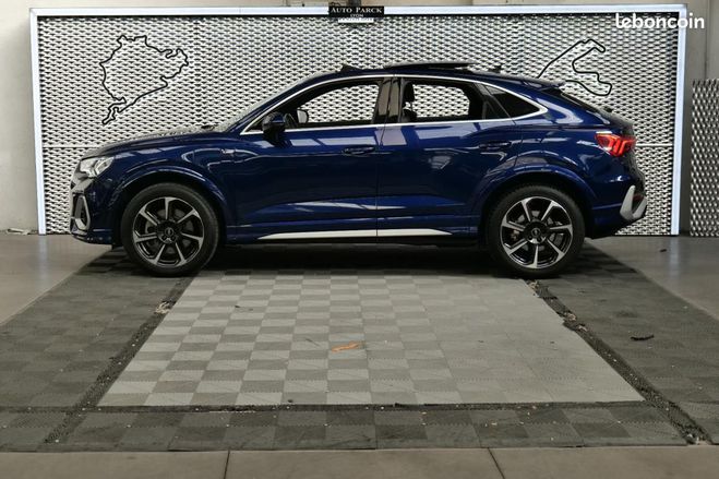 Audi Q3 Sportback 45 TFSIe 245CH BVA S line 590- Bleu de 2021