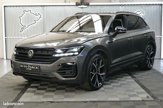 Cliquer pour voir la photo suivante Volkswagen Touareg 3.0 TSIE HYBRID 462CH 4MOTION R LINE TVA Gris de 2021