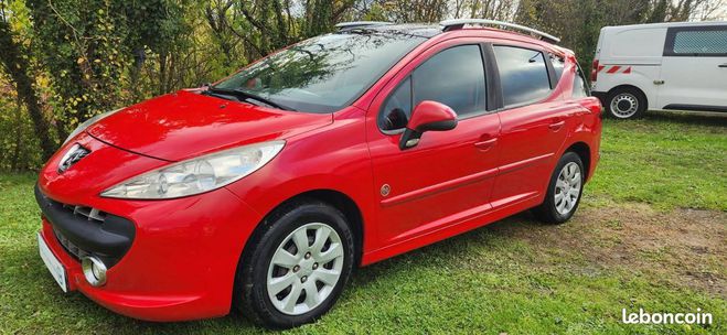 Cliquer pour voir la photo suivante Peugeot 207 SW 1.6 HDi 90cv Série 64 Révisé & garant Rouge de 2009
