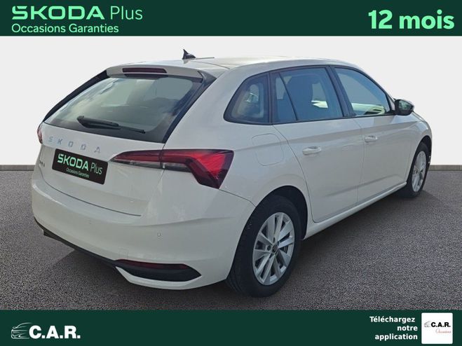Skoda Scala 1.0 TSI Evo 2 116 ch DSG7 Selection Blanc de 2024