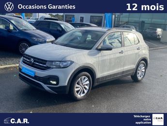  Voir détails -Volkswagen T Cross 1.0 TSI 95 Start/Stop BVM5 Life Tech à  La Rochelle (17)