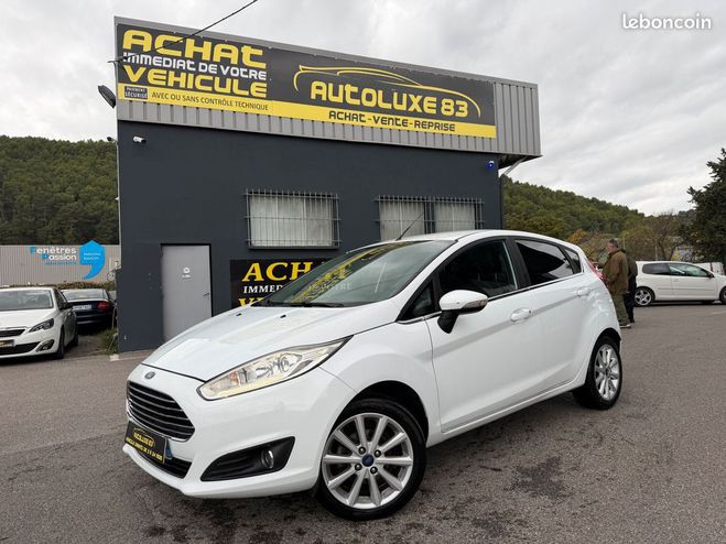 Cliquer pour voir la photo suivante Ford Fiesta 1.0 ecoboost 100 cv garantie Blanc de 2017