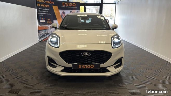 Ford Puma 1.0 ECOBOOST 155CH HYBRID MHEV ST-LINE X Blanc de 2024
