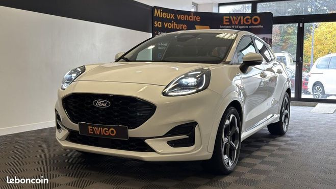 Ford Puma 1.0 ECOBOOST 155CH HYBRID MHEV ST-LINE X Blanc de 2024