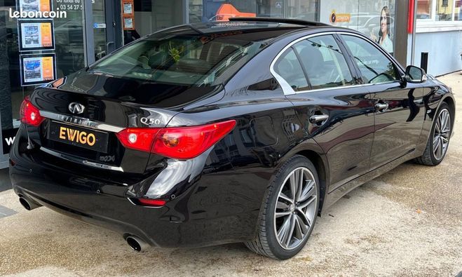 Infiniti Q50 2.0T 211ch PREMIUM EXECUTIVE BVA7 ENTRET Noir de 2015