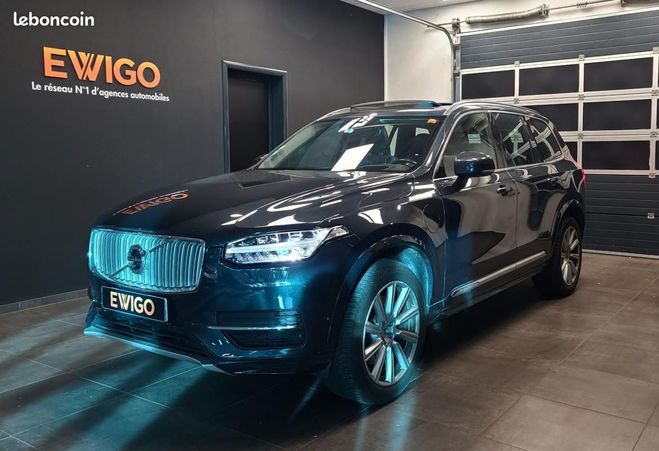Cliquer pour voir la photo suivante Volvo XC90 2.0 T8 407ch INSCRIPTION LUXE 4 AWD GEAR Bleu de 2017