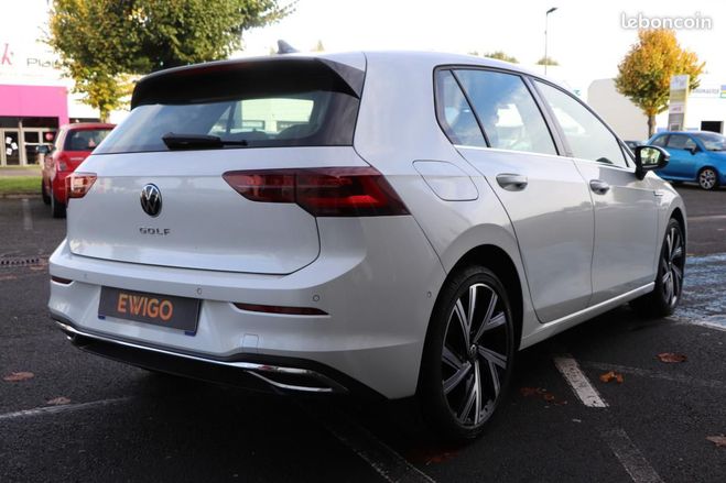Volkswagen Golf 2.0 TDI 150 STYLE DSG BVA TO ATH CARPLAY Blanc de 2023