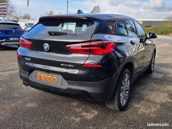 BMW X2 1.6 d 115 lounge plus volant m sport sdr Noir de 2019
