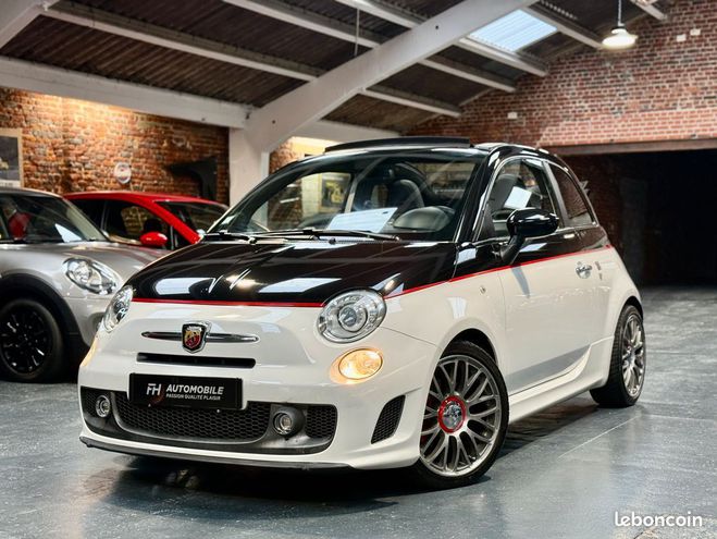 Cliquer pour voir la photo suivante Abarth 500 595C Turismo 1.4L 160 ch Sièges sport cu Blanc de 2015