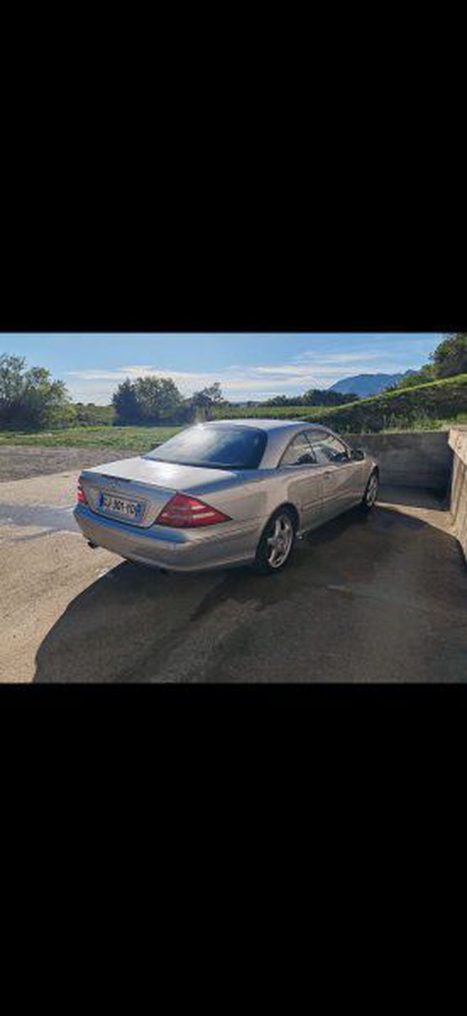 Mercedes Classe S COUPE/CL 500 BA Gris C de 2001
