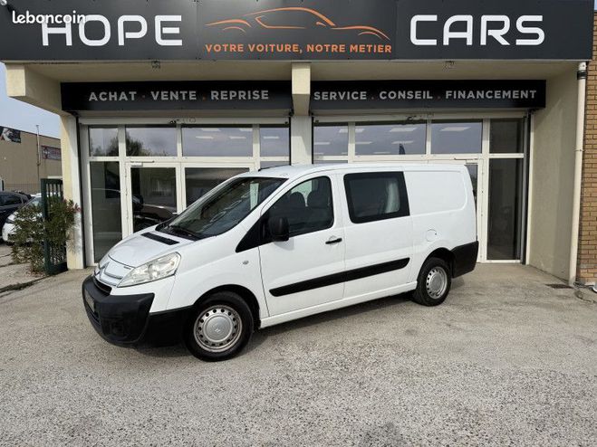 Citroen Jumpy FG HDI 90 CV CABINE APPROFONDIE 6 PLACES Blanc de 2012