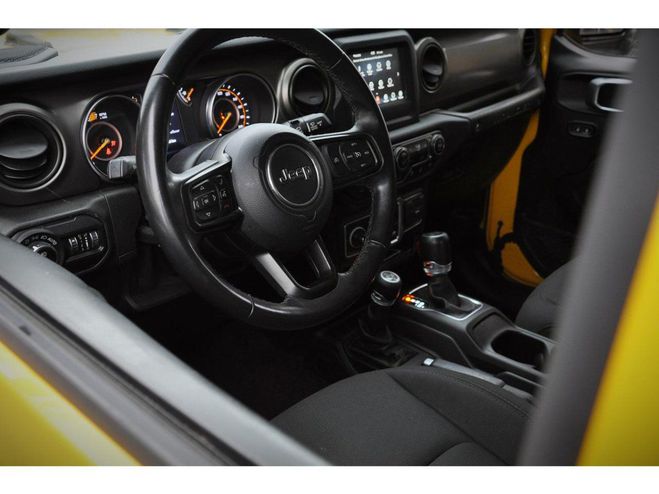Jeep Wrangler 2.0i T - 272 BVA 4x4 2018 Sport PHASE 1 Jaune Mtallis de 2019