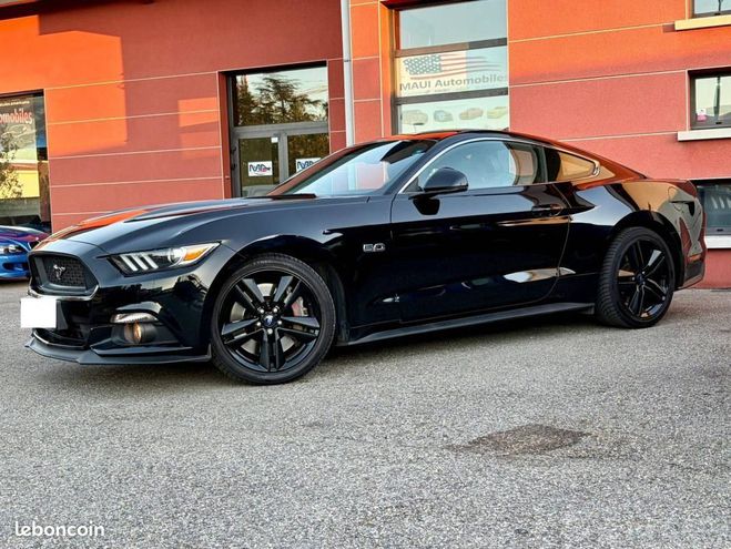 Ford Mustang GT 5.0 V8 1ere main Manuelle Noir de 2016