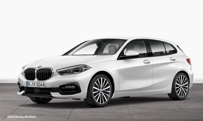Cliquer pour voir la photo suivante BMW Serie 1 120 i Sport Line AHK LiveCockpitProf PDC Blanc M�tallique de