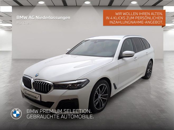Cliquer pour voir la photo suivante BMW Serie 5 530 i Touring M Sport LiveCockpitProf Ka Blanc de