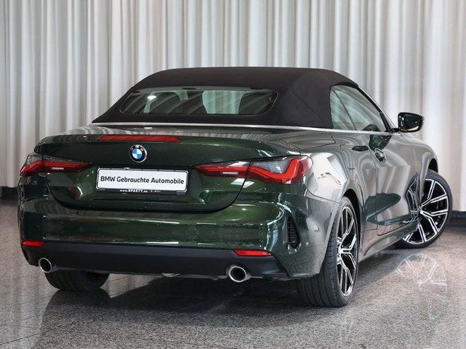 BMW Serie 4 420 i Cabrio AHK HarmKar. LKHZ LivCockp. Vert M�tallique de 