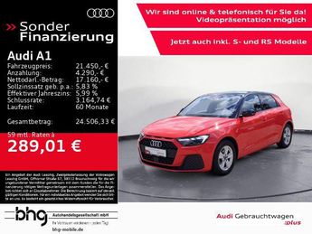  Voir détails -Audi A1 Sportback 30 TFSI S tronic à Leimbach (68)