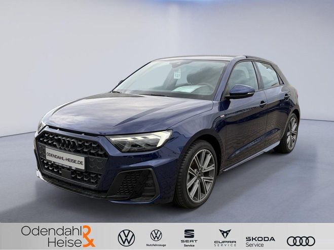 Cliquer pour voir la photo suivante Audi A1 SB 25 TFSI S line S tronic Black PDC plu Bleu M�tallique de
