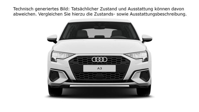 Audi A3 Sportback 30 TFSI S-tronic Virtual Parka Blanc de 