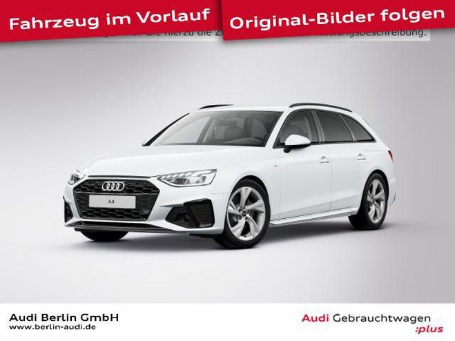 Cliquer pour voir la photo suivante Audi A4 Avant S line 30 TDI S tronic Blanc M�tallique de