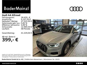  Voir détails -Audi A4 Allroad 45 TFSI quattro S tronic AHK Kam. Nav à Leimbach (68)