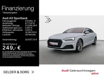  Voir détails -Audi A5 Sportback 35 TFSI S line Matrix*RFK*Virt à Leimbach (68)