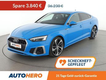  Voir détails -Audi A5 Sportback 40 TFSI S line Aut.*S-LINE*NAV à Leimbach (68)
