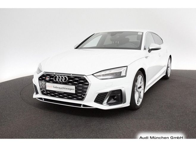 Audi S5 Sportback TDI tiptr. Virtual /HuD/Navi / Blanc de 