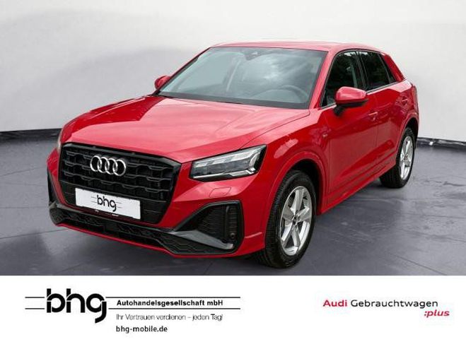 Audi Q2 35 TDI S tronic S line Klima Rouge M�tallique de 