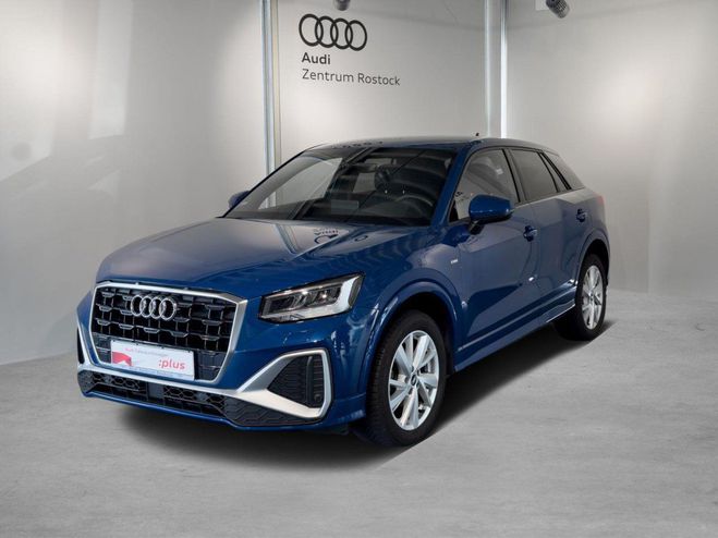 Audi Q2 35 TFSI S-Line+NAVI+LED+B&O+KAMERA+AMBIE Bleu M�tallique de 