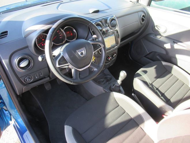 Dacia Lodgy 1.3 TCE 130CH FAP STEPWAY 7 PLACES E6D-F Bleu D'azurite de 2021
