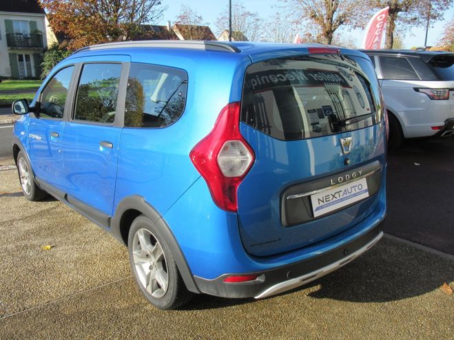 Dacia Lodgy 1.3 TCE 130CH FAP STEPWAY 7 PLACES E6D-F Bleu D'azurite de 2021