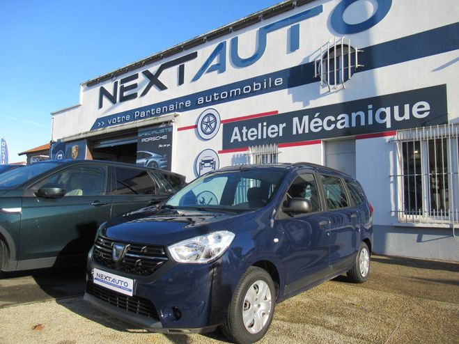 Dacia Lodgy 1.3 TCE 100CH FAP ESSENTIEL 5 PLACES Bleu Fonce de 2019