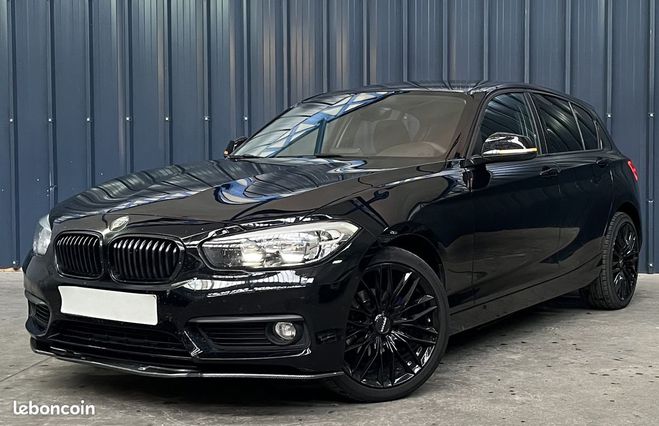 BMW Serie 1 116i Phase 2 109ch Essence Garantie An V Noir de 2016