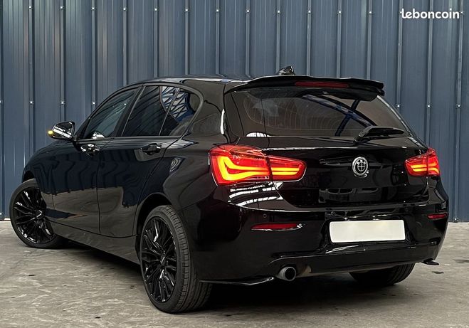 BMW Serie 1 116i Phase 2 109ch Essence Garantie An V Noir de 2016