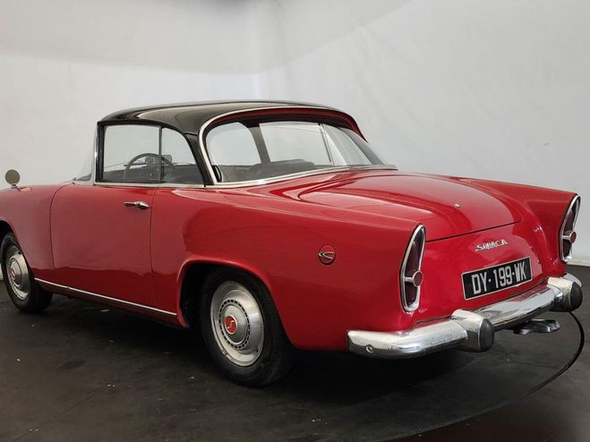 Simca Plein Ciel  Rouge de 1961
