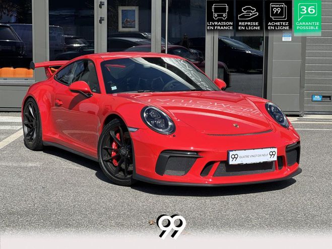 Porsche 911 COUPE 4.0 GT3 FLAT-6 500CH MANUELLE BAQU 80K - ROUGE INDIEN de 2017