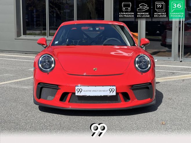 Porsche 911 COUPE 4.0 GT3 FLAT-6 500CH MANUELLE BAQU 80K - ROUGE INDIEN de 2017