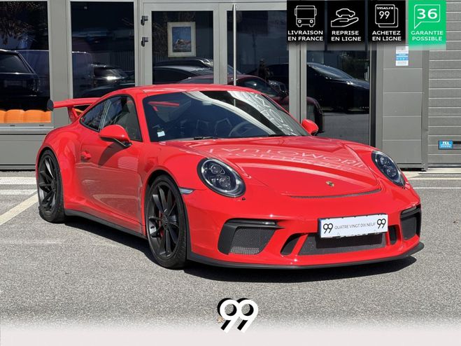 Porsche 911 COUPE 4.0 GT3 FLAT-6 500CH MANUELLE BAQU 80K - ROUGE INDIEN de 2017