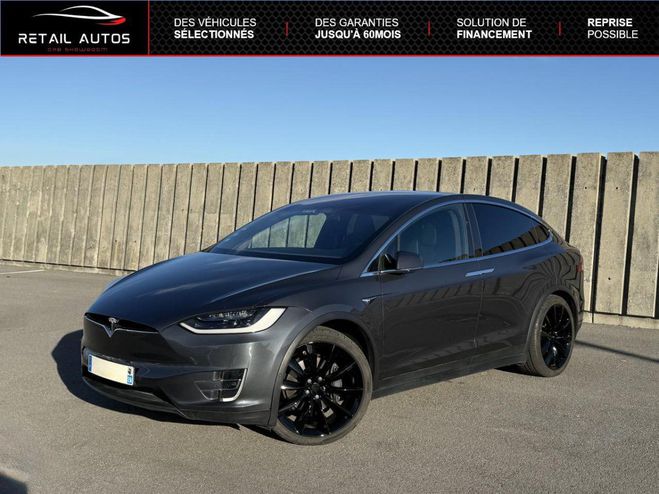 Tesla Model X 100D Dual Motor Long Range AWD 7 Places Gris mtallis de 2019