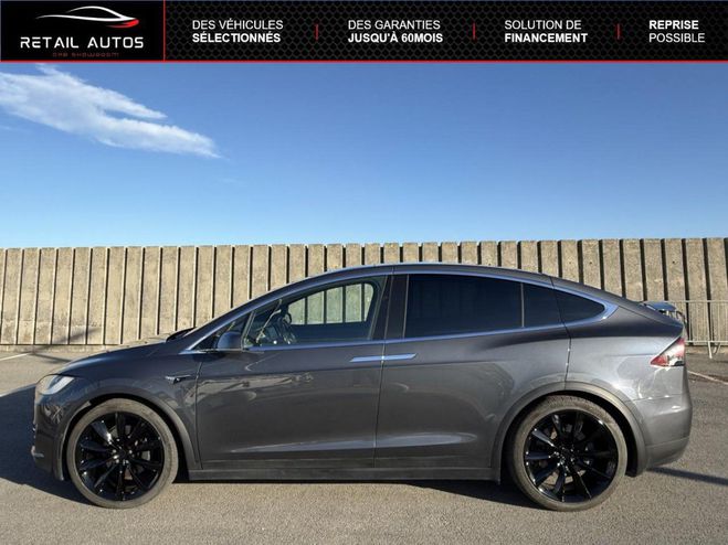 Tesla Model X 100D Dual Motor Long Range AWD 7 Places Gris mtallis de 2019