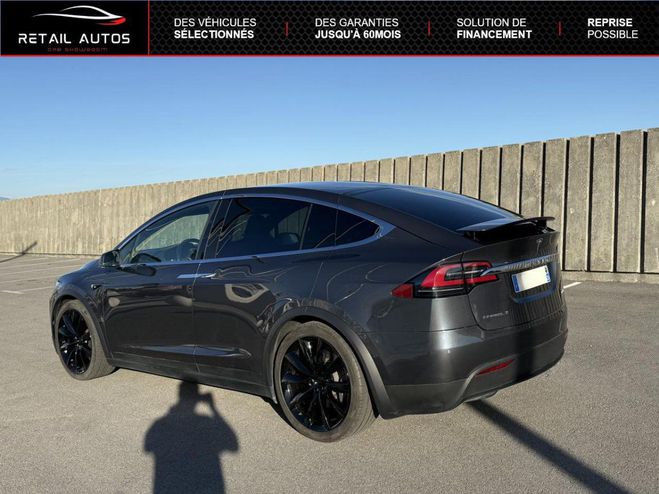 Tesla Model X 100D Dual Motor Long Range AWD 7 Places Gris mtallis de 2019