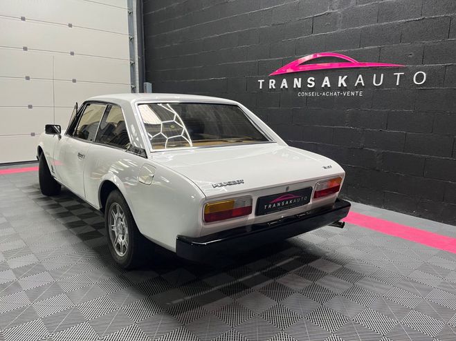 Peugeot 504 COUP 2.7 V6 / BOITE 5 Blanc de 1981