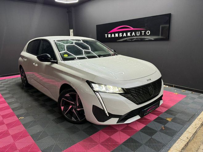 Cliquer pour voir la photo suivante Peugeot 308 BlueHDi 130ch SS EAT8 Allure Pack SUIVI  Blanc de 2023