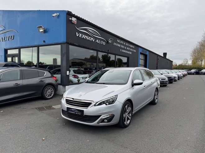 Cliquer pour voir la photo suivante Peugeot 308 SW 1.6 BlueHDi 120 ALLURE GPS TEL LED CL GRIS C de 2016