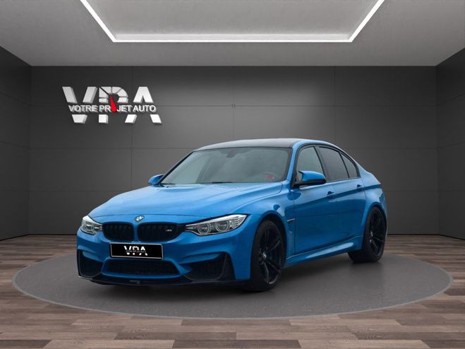 Cliquer pour voir la photo suivante BMW M3 F80 3.0 TwinPower Turbo · 431 ch · DCT · Bleu de 2017