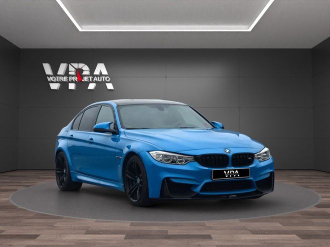 BMW M3 F80 3.0 TwinPower Turbo  431 ch  DCT  Bleu de 2017