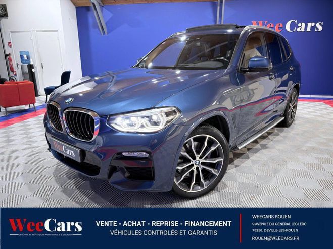 BMW X3 30i 3.0 252ch M SPORT XDRIVE BLEU FONCE de 2019