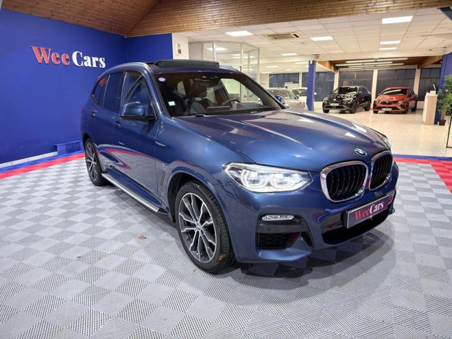 BMW X3 30i 3.0 252ch M SPORT XDRIVE BLEU FONCE de 2019