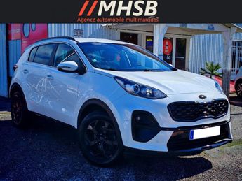  Voir détails -Kia Sportage 1.6 CRDI 136 Mild Hybrid Black Edition à Arcangues (64)